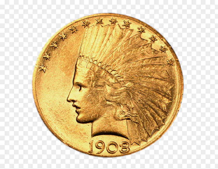 Coin Gold Medal Bronze Copper PNG