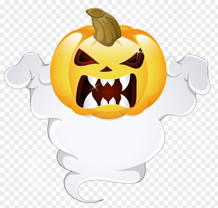 Halloween Transparent Pumpkin Monster Picture Jack-o'-lantern Clip Art PNG