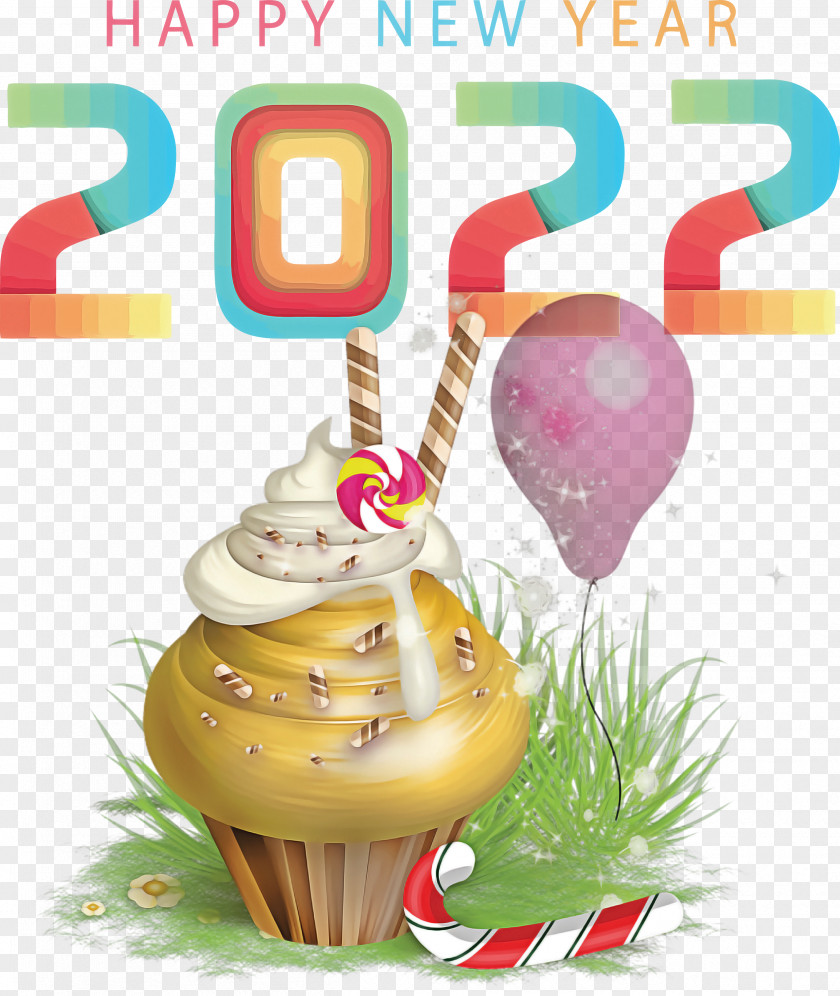 Happy 2022 New Year PNG