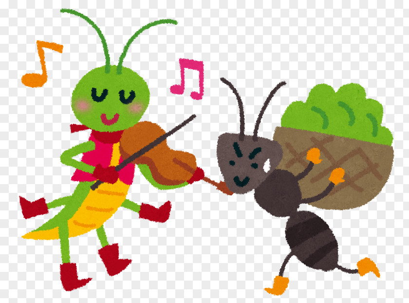 Insect The Ant And Grasshopper Aesop's Fables Gampsocleis Buergeri PNG