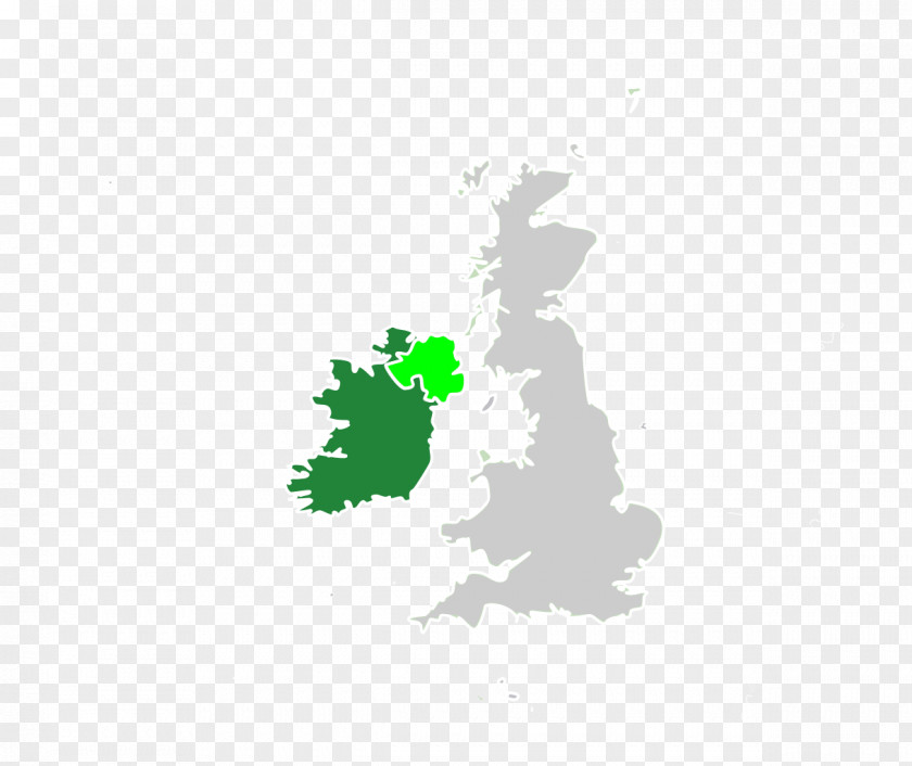 Ireland England Vector Map Royalty-free PNG