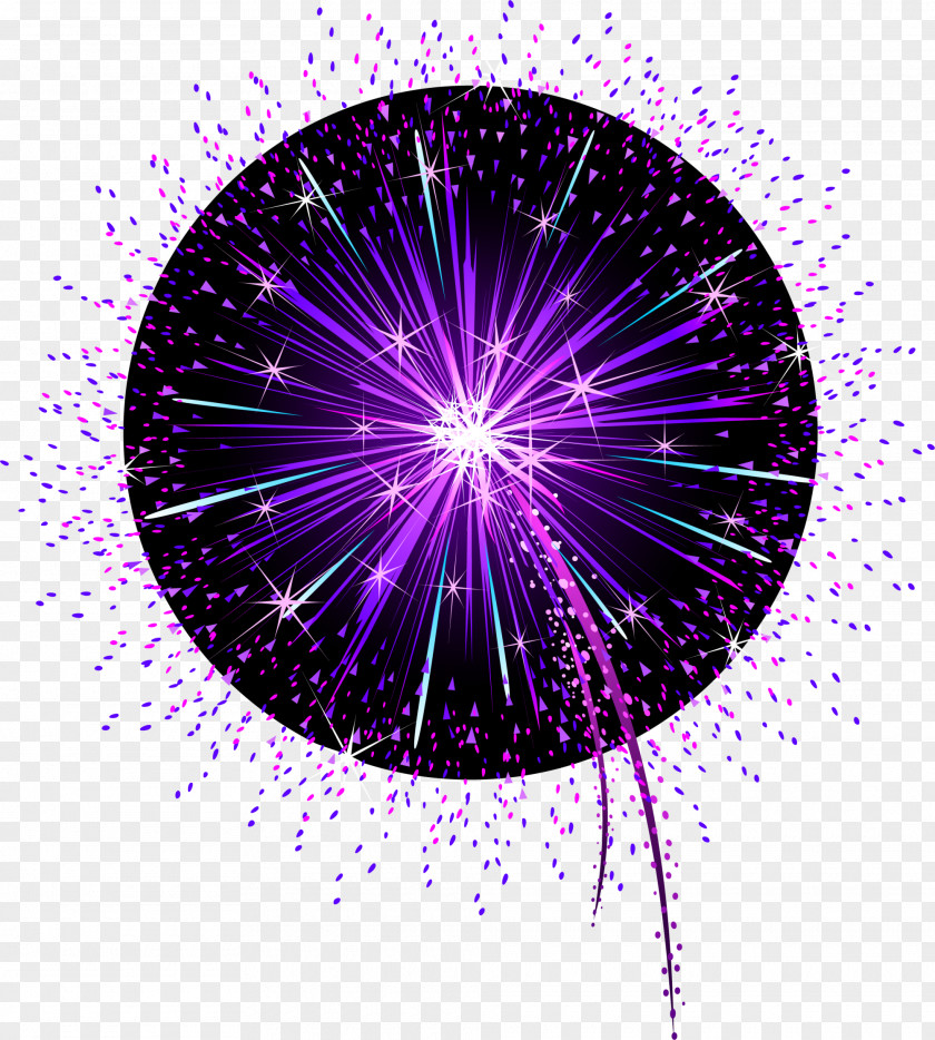 Purple Dream Fireworks Graphic Design Violet PNG