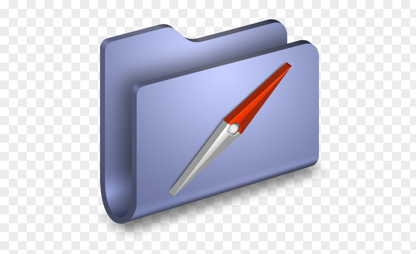 Sites Blue Folder Angle Office Supplies PNG