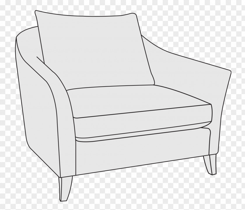 Chair White Line Garden Furniture PNG