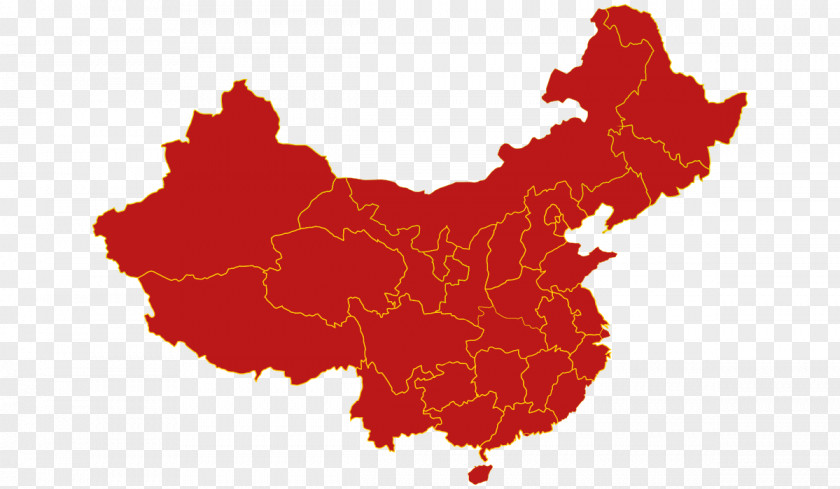 China Vector Map PNG