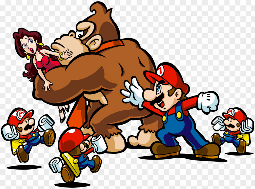 Donkey Kong Mario Vs. 2: March Of The Minis Kong: Mini-Land Mayhem! Tipping Stars PNG