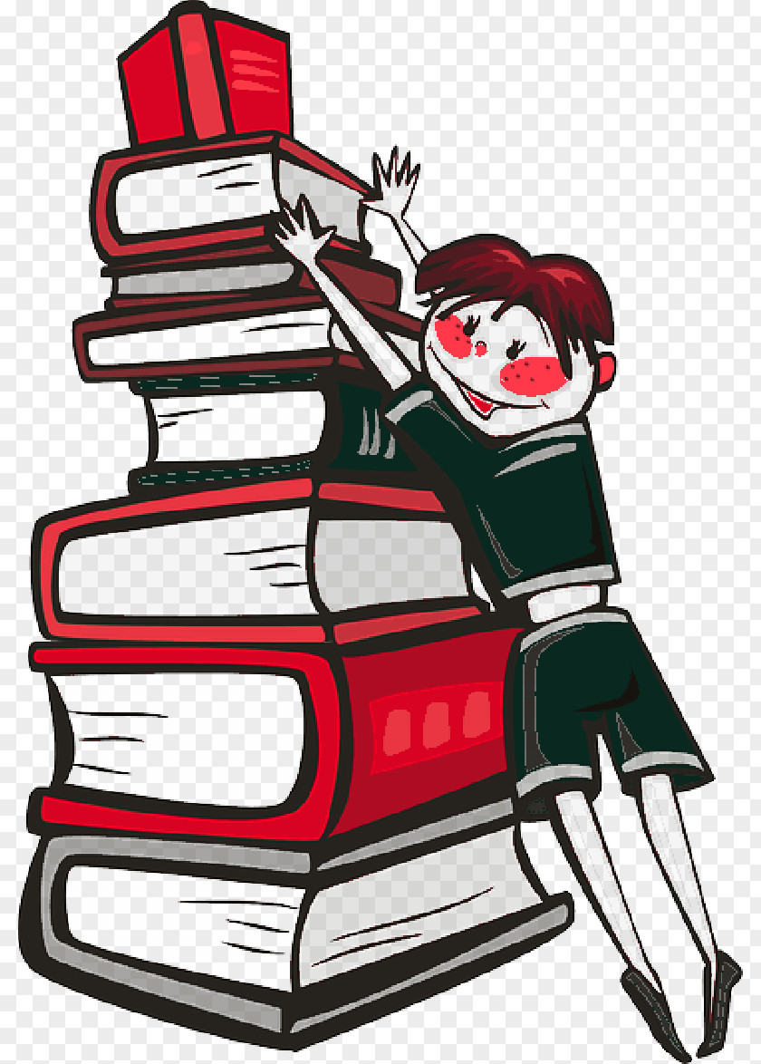 Girl Reading Book Clip Art Library PNG