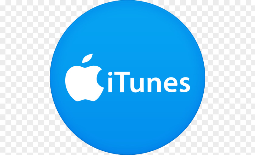Itunes Blue Organization Area Text PNG