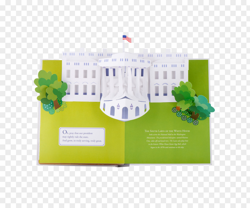 Pop Up Book The White House: A Pop-up Of Our Nation's Home House Historical Association Brand PNG