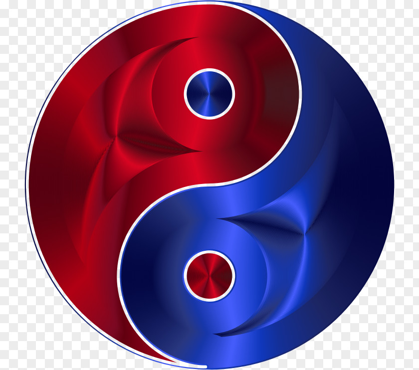 Sapphire Yin And Yang Sticker Clip Art PNG