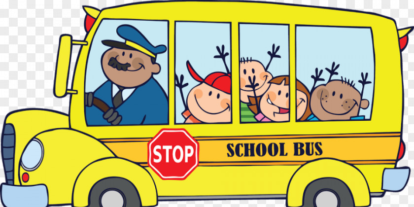 Bus School Clip Art PNG