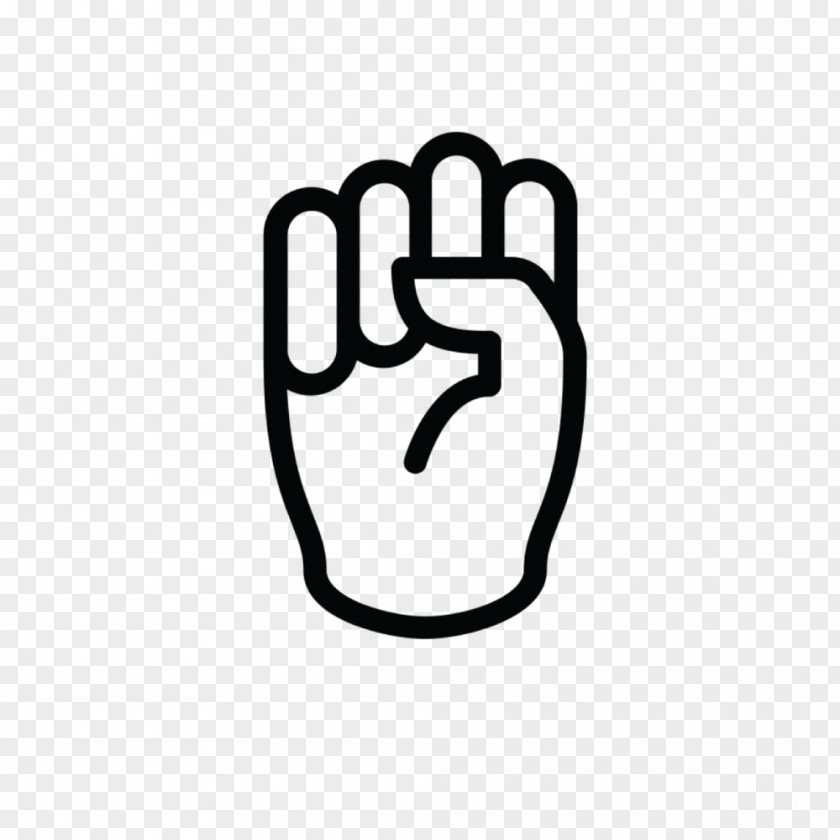 Clenched Fist Symbol Desktop Wallpaper PNG