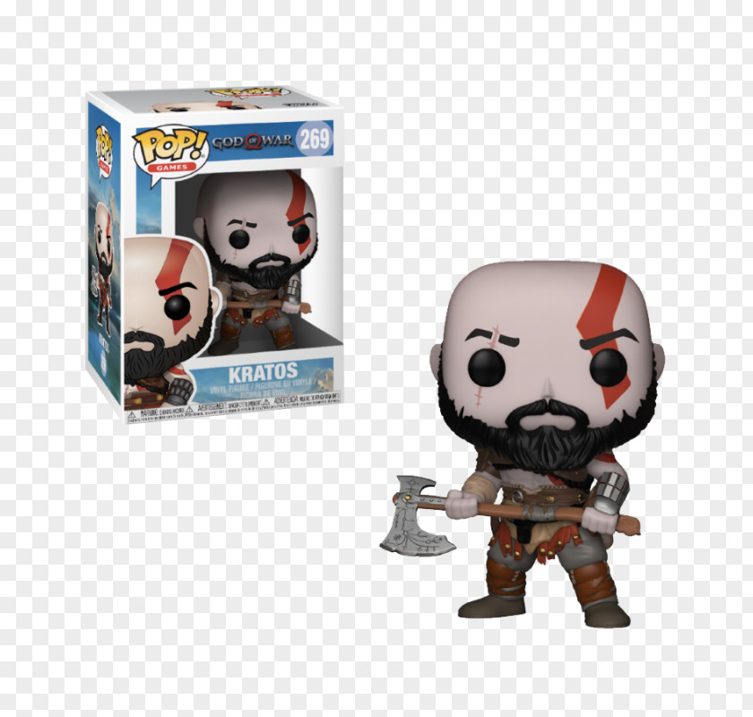God Of War Funko Video Game Action & Toy Figures Collectable PNG
