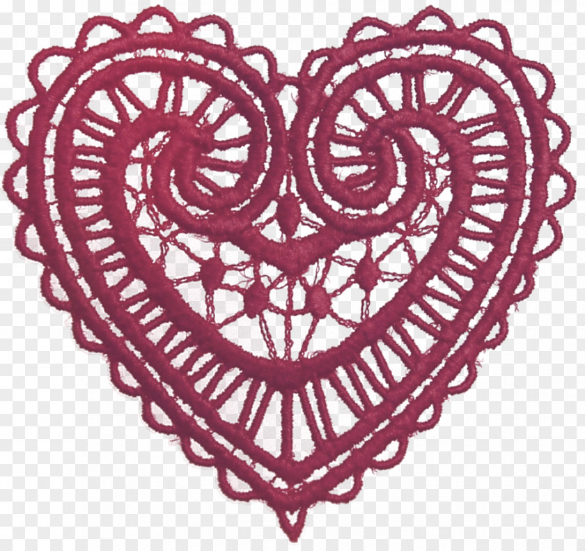 Lace Heart Tattoo Henna Clip Art PNG