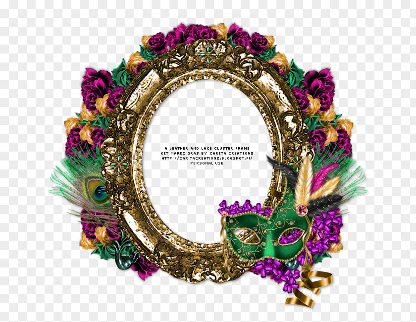 Mardi Gras Picture Frames Craft Wedding Invitation Gift PNG