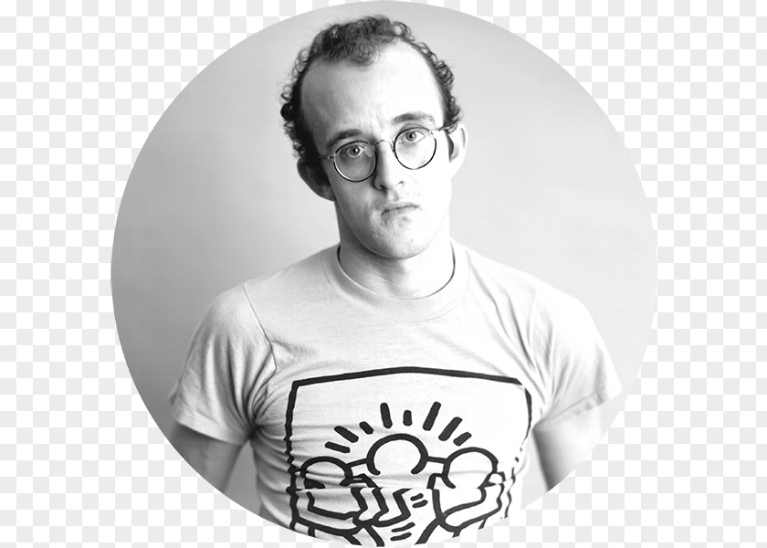 Painting Keith Haring Artist Works On Paper 1989 PNG