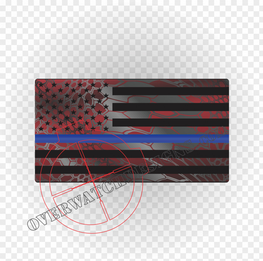 United States Sticker Decal Thin Blue Line Polyvinyl Chloride PNG