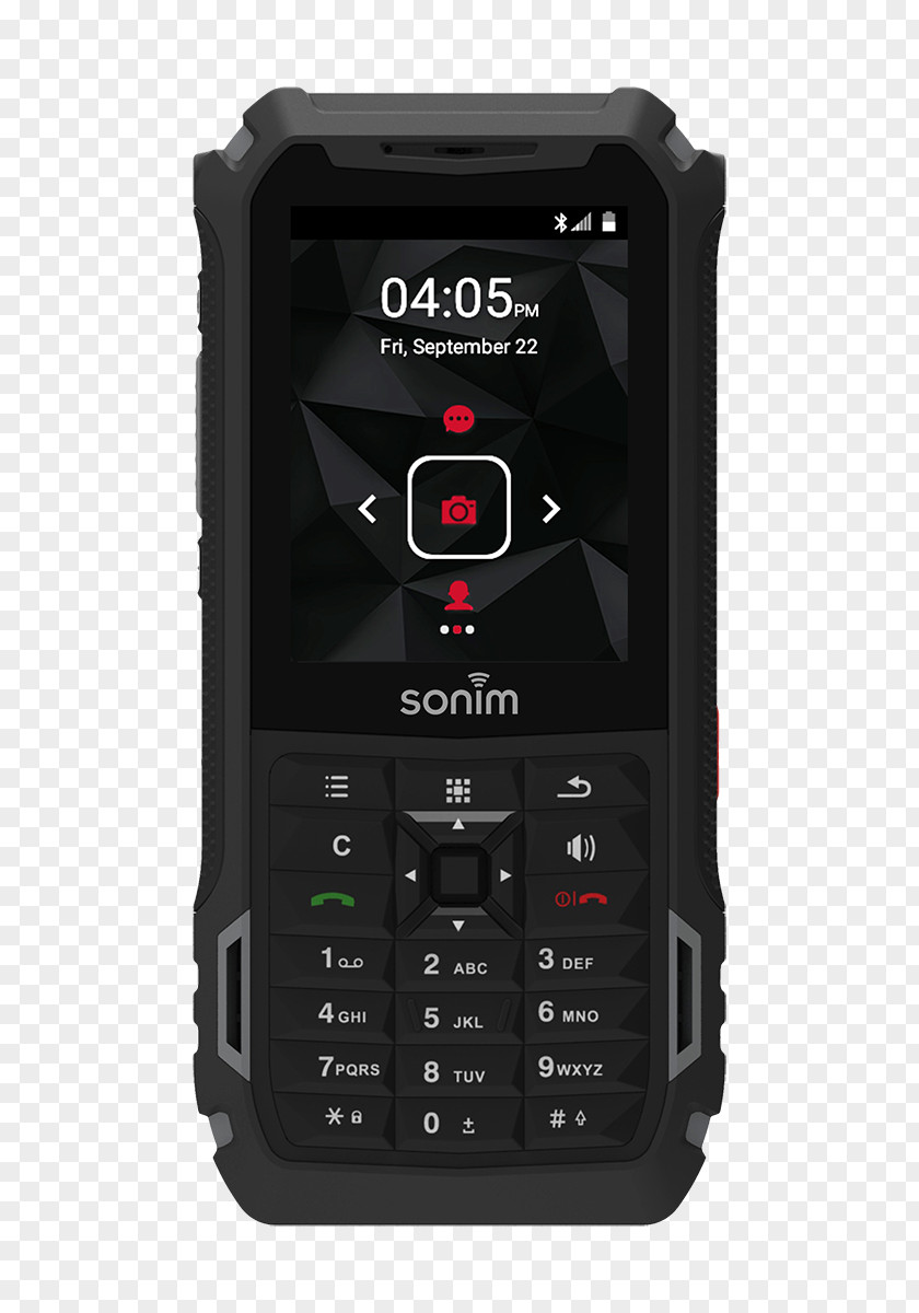 Black On Grey (with Contract) Sonim XP6700 GSM Unlocked Android New Openbox Rugged XP Strike Plans TechnologiesCell Phone XP5s PNG