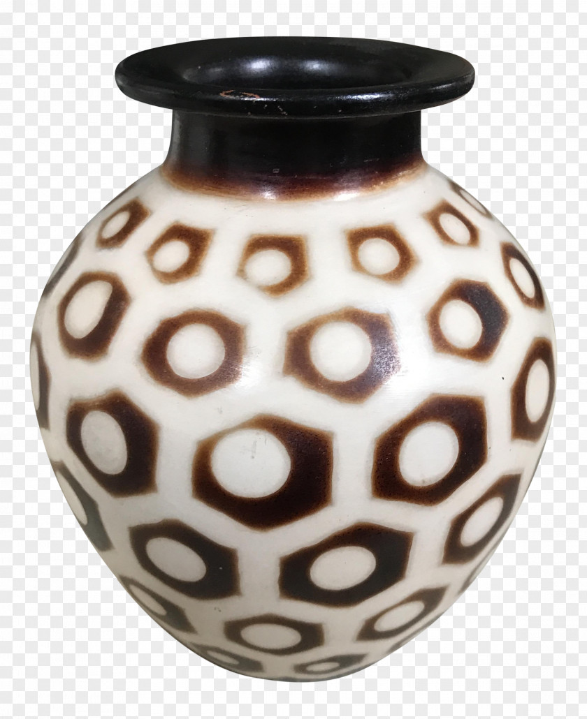 Bronze Drum Vase Design Ceramic Pottery PNG