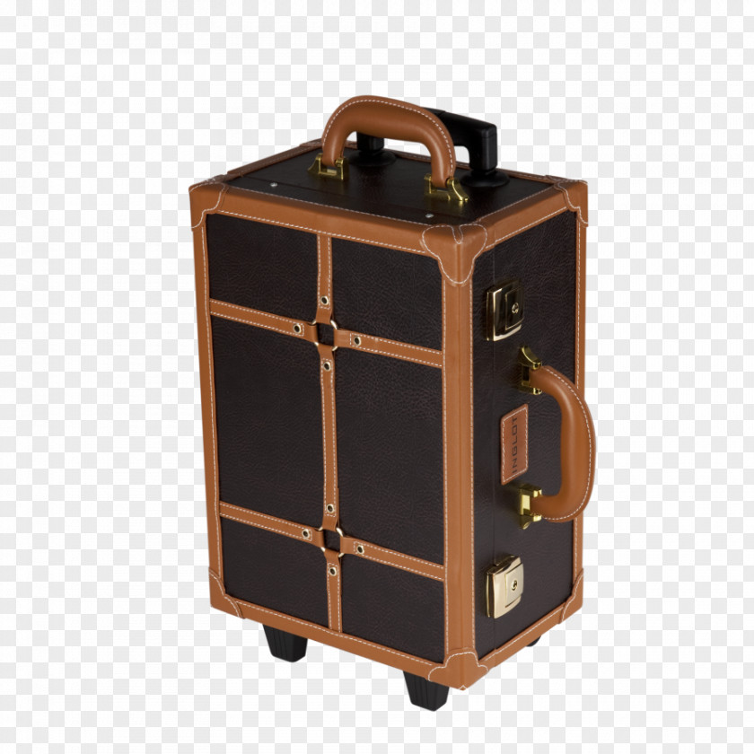 Brown Suitcase Inglot Cosmetics Make-up Artist Trolley PNG