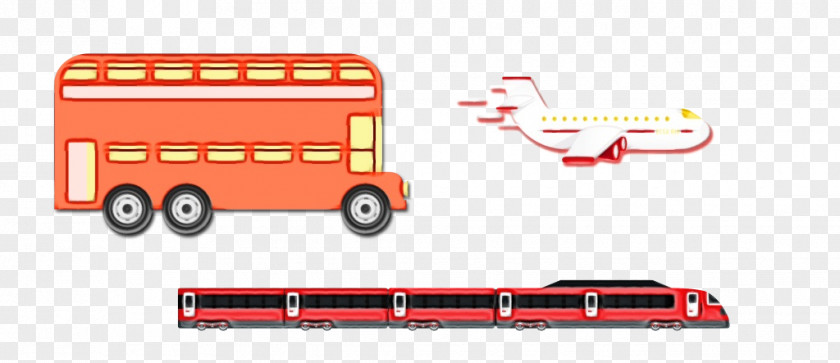 Freight Transport Toy Bus Cartoon PNG