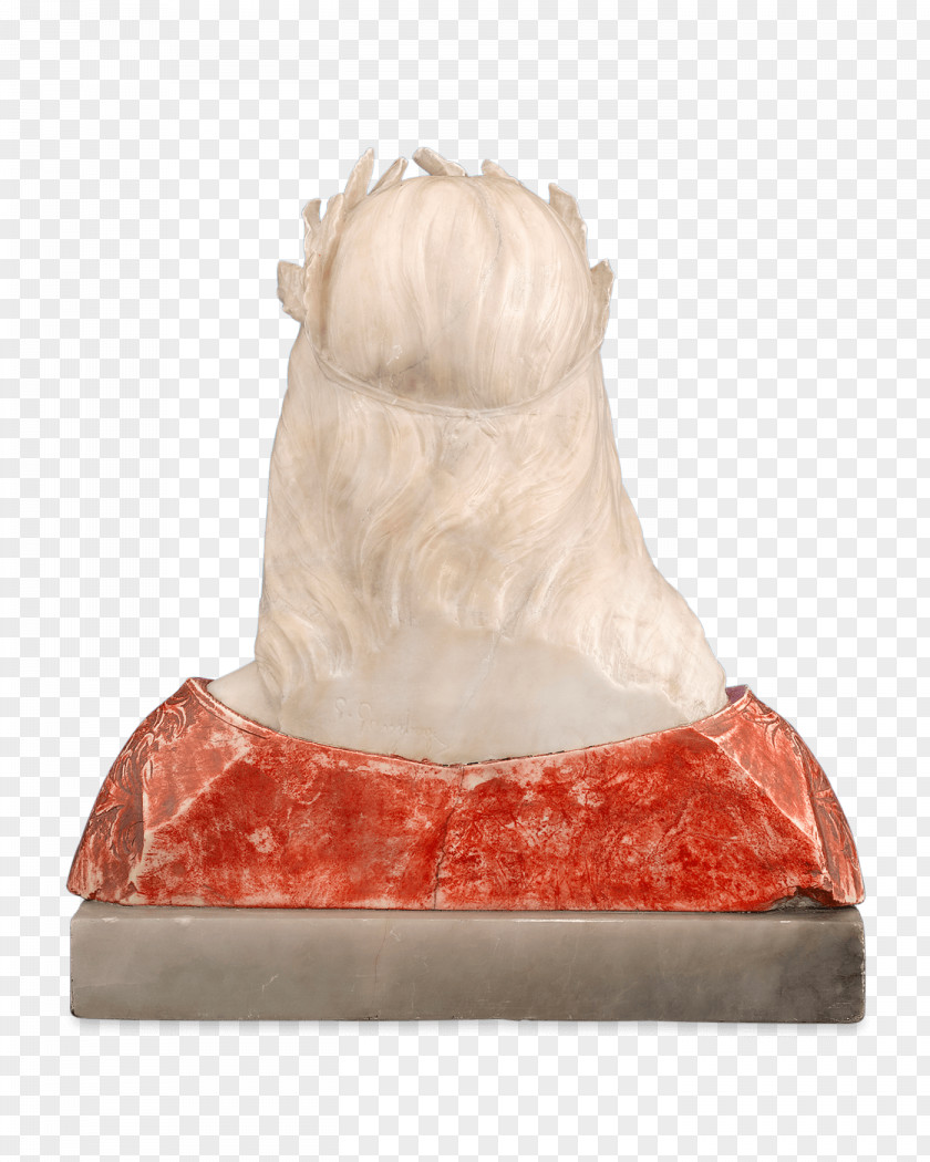 Italy Sculpture Alabaster Art Bust PNG