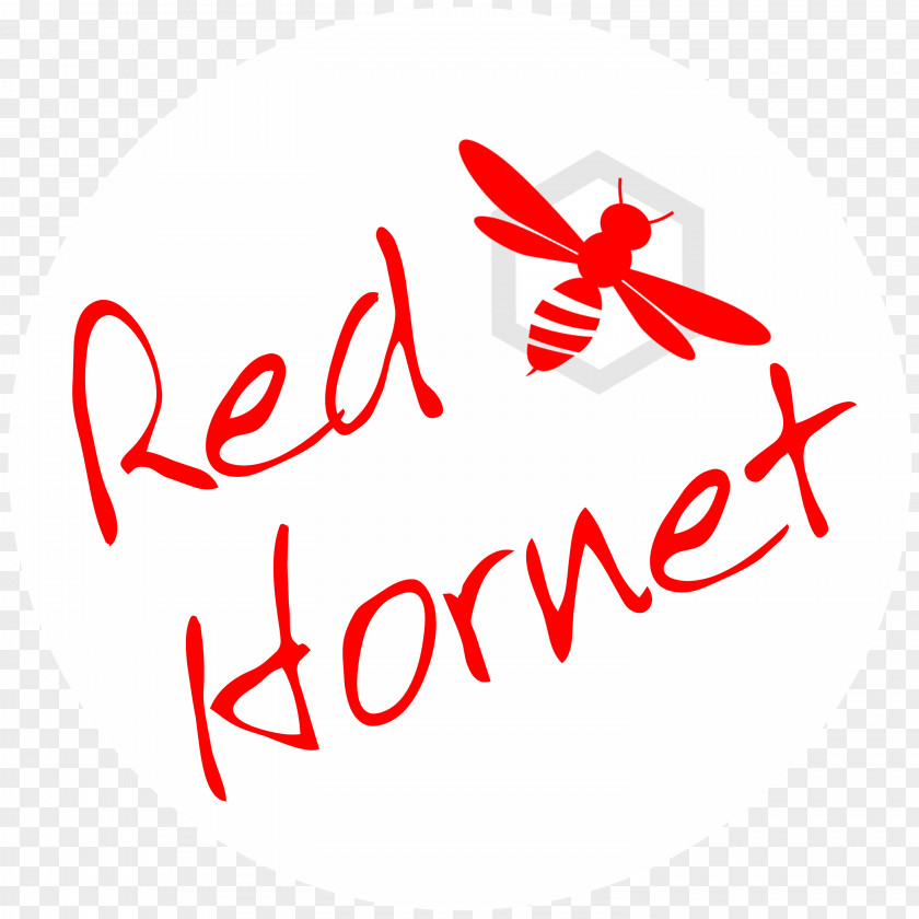 Red Hornet Clip Art Line Brand Point Angle PNG