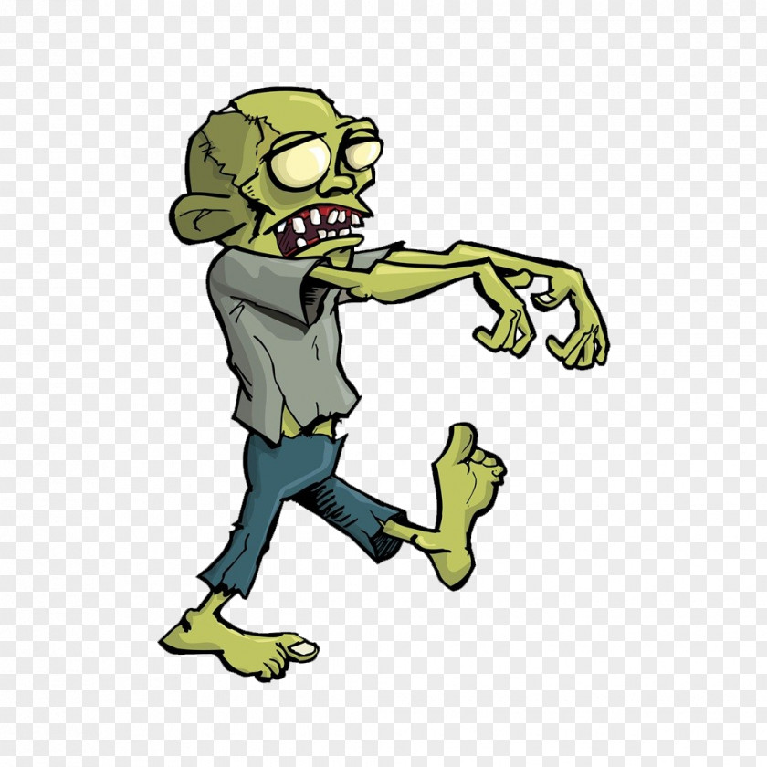 Zombie Cartoon Halloween PNG , Cute zombie clipart PNG