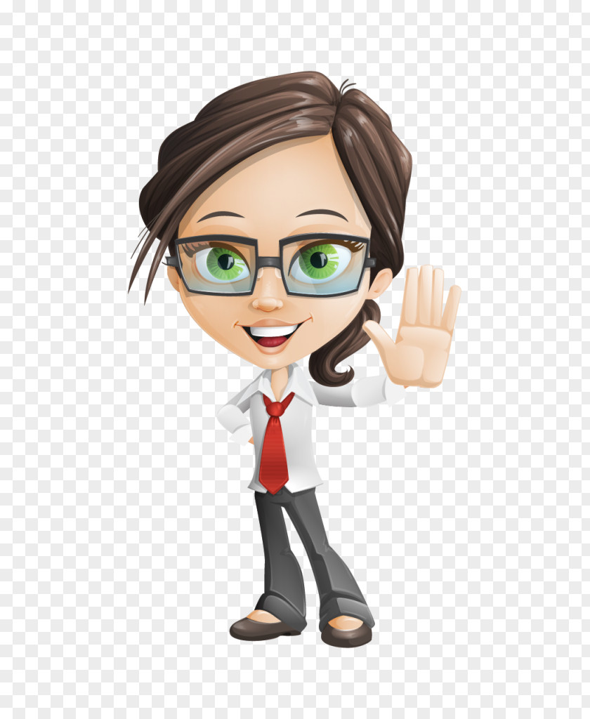 Accountant Cartoon Drawing Animation PNG