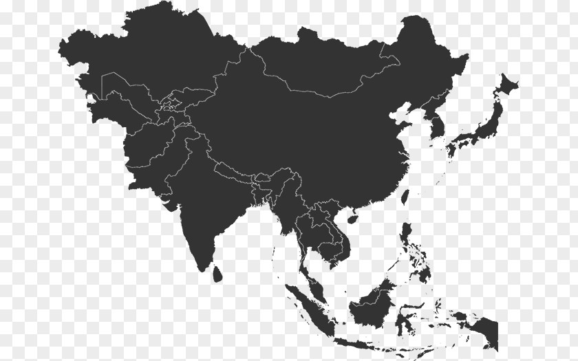 Globe East Asia World Map PNG