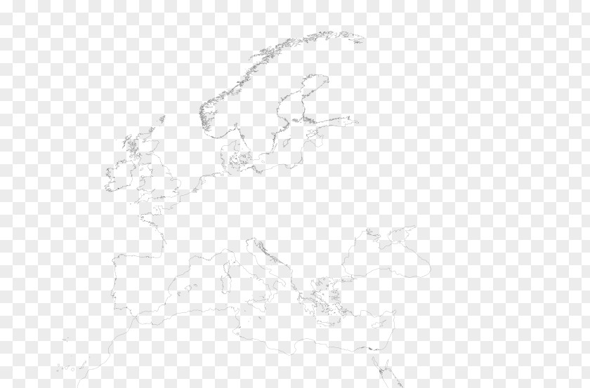 Line Europe White Art Sketch PNG