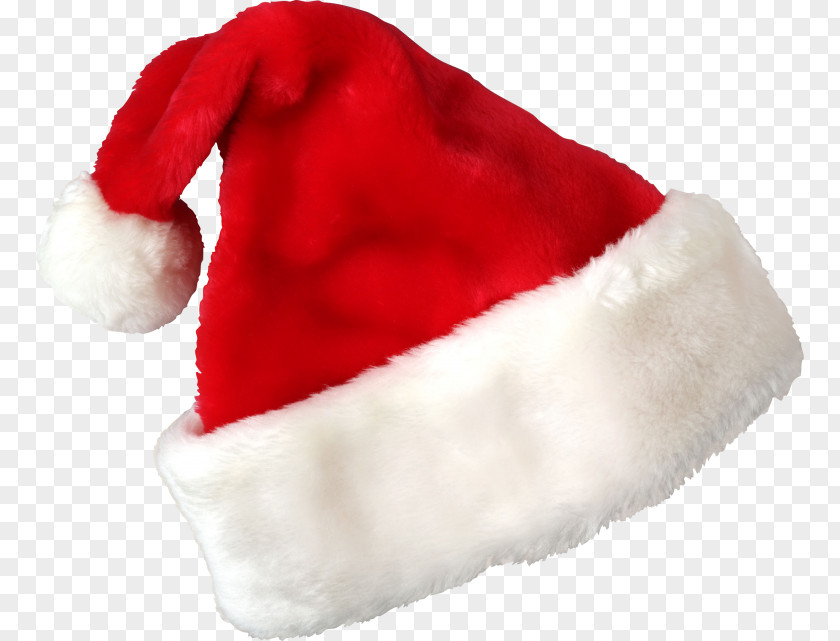 Santa Claus Christmas Suit Hat Cap PNG