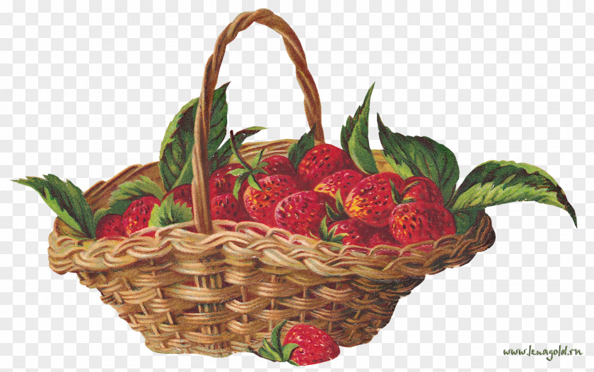 Strawberry Shortcake Food Gift Baskets Clip Art PNG