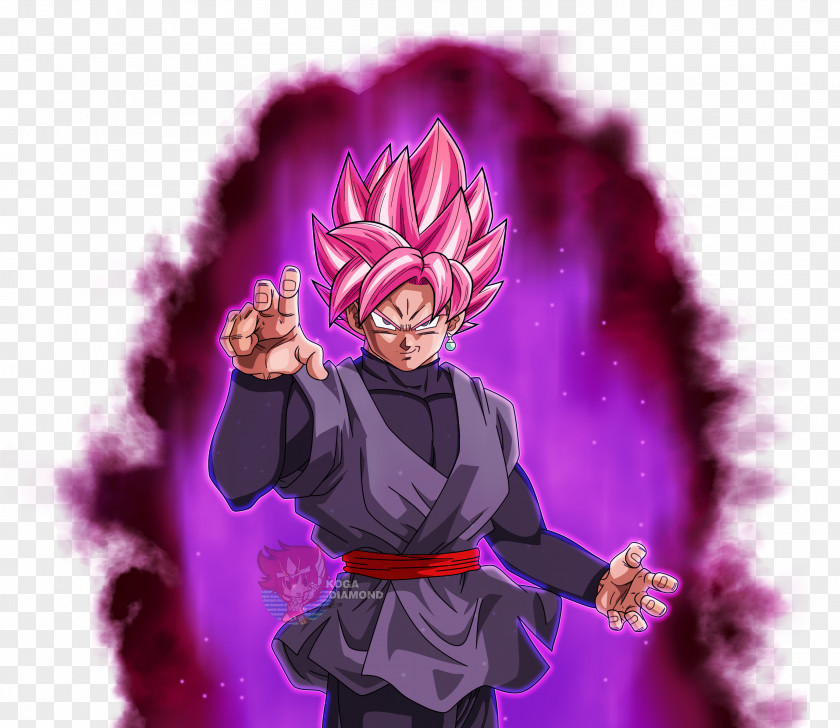 Aura Goku Black Trunks Super Saiya Saiyan PNG