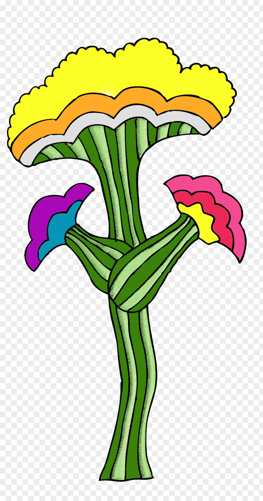 Flower Flowering Plant Cartoon Clip Art PNG
