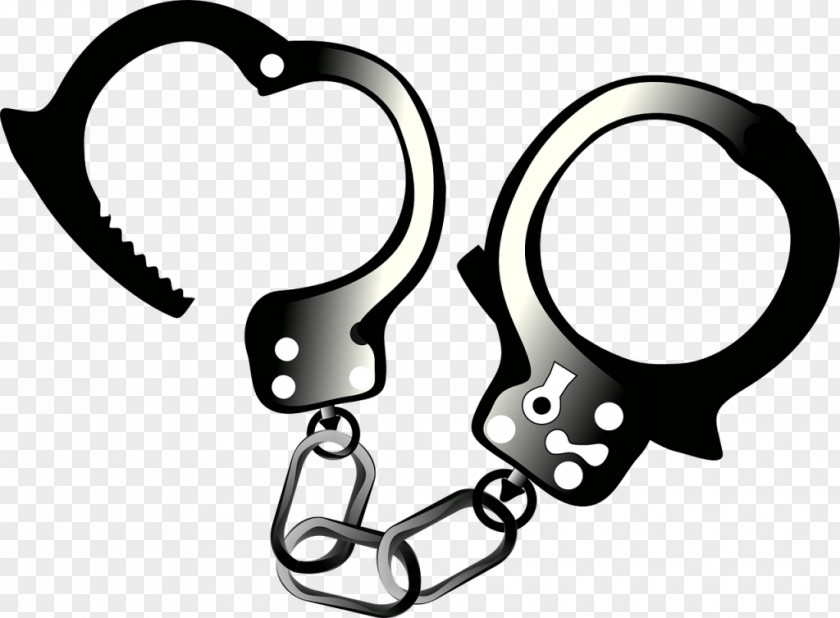 Handcuffs Police Officer Arrest Clip Art PNG