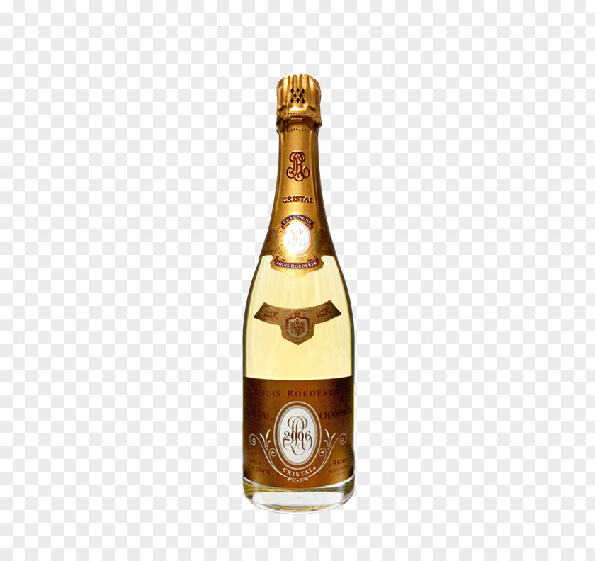 Korbel Champagne Cellars Glass Bottle Cristal PNG