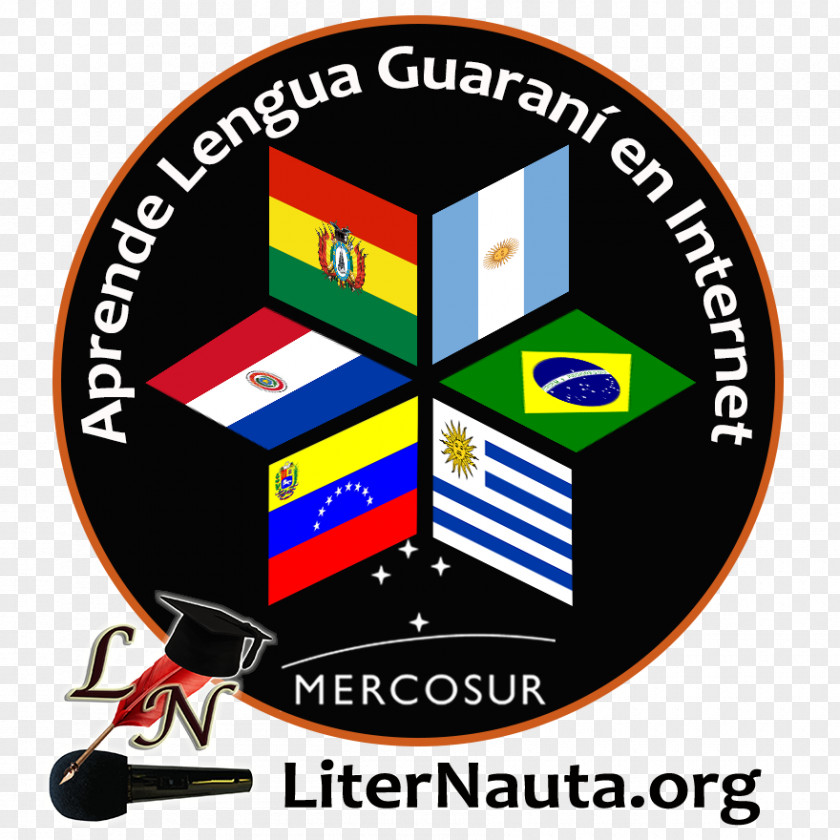 Lengua Guarani Mercosur Spanish Logo Brand PNG