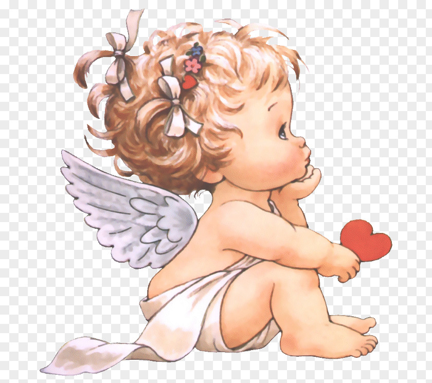 Valentine's Day Child Cherub Angel Love PNG