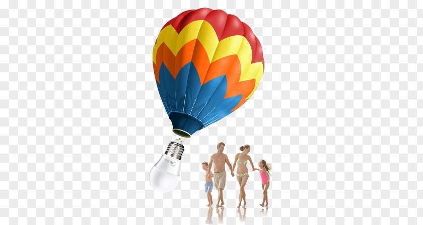Floating Hot Air Balloon Gas Toy PNG