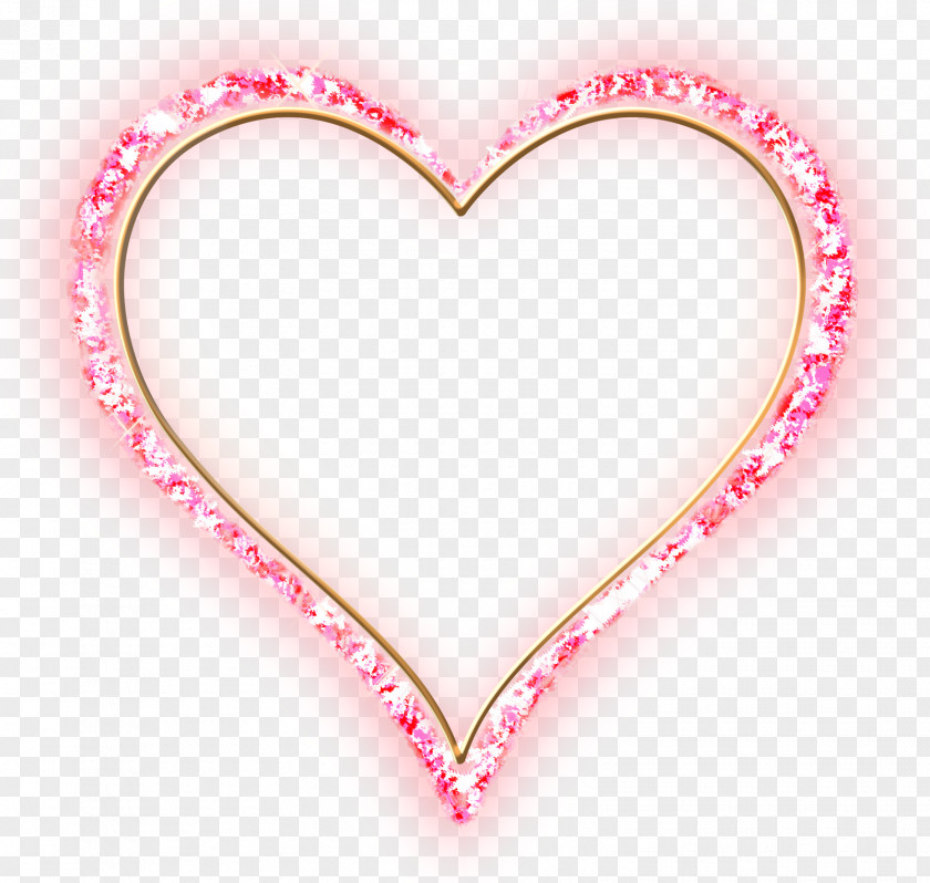 Gold Heart Picture Frames Transparency And Translucency Clip Art PNG