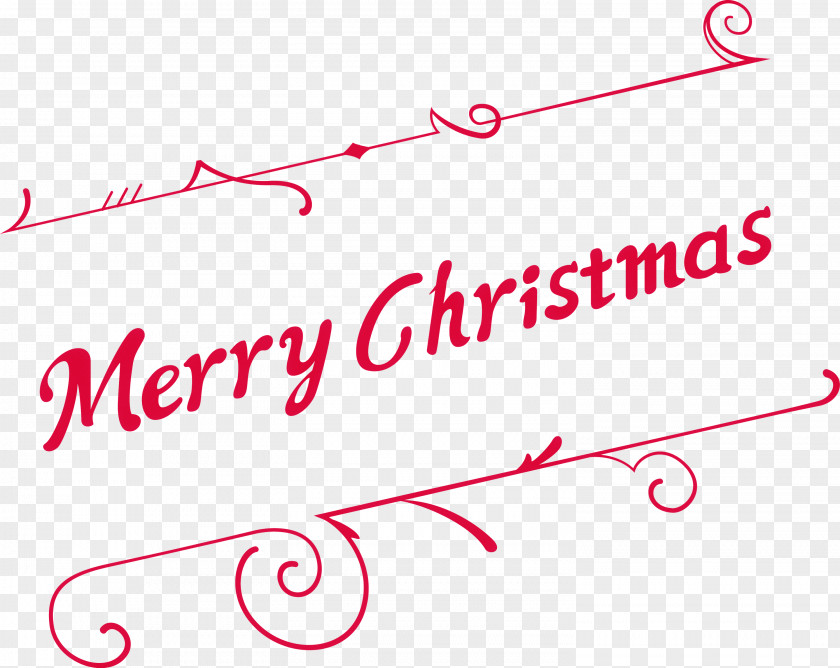 Christmas Fonts Merry PNG