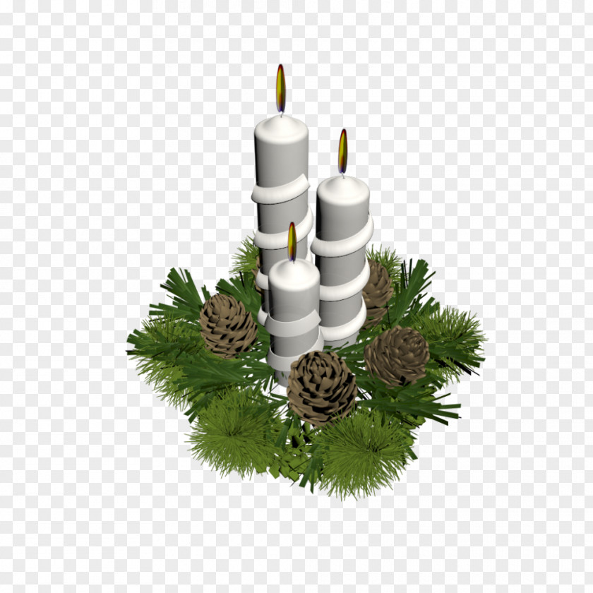Flower Ornaments Christmas Ornament Advent Candle PNG