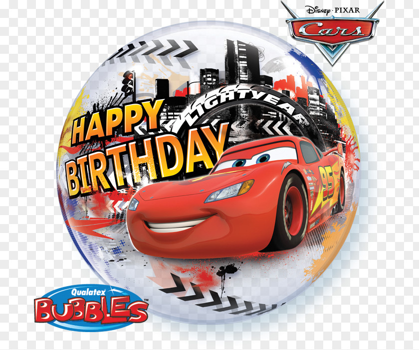 Mater Mcqueen Lightning McQueen Mylar Balloon Birthday PNG