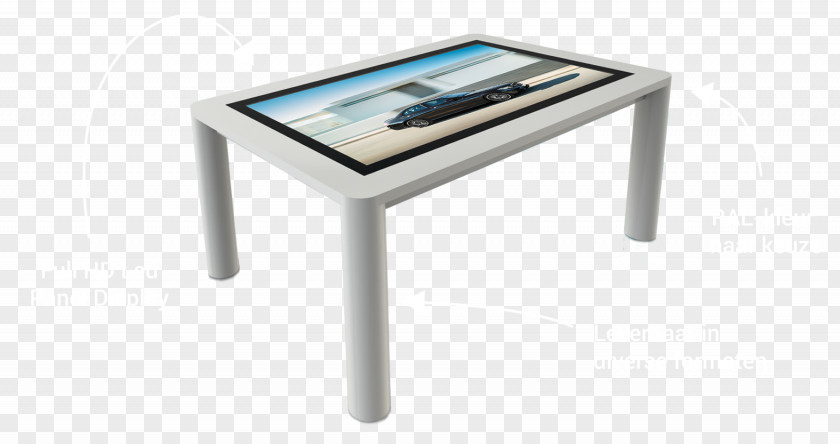 Table Multimedia Touchscreen Display Device PNG