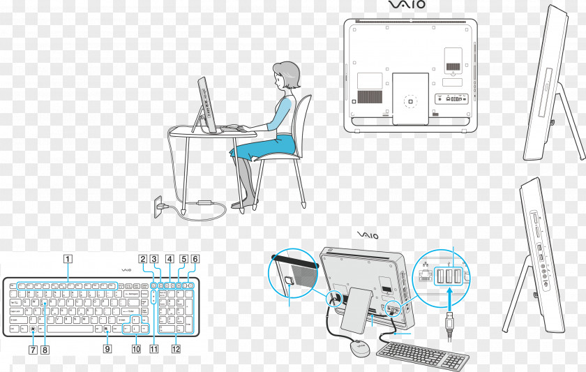 Vector Computer Machinery Download PNG