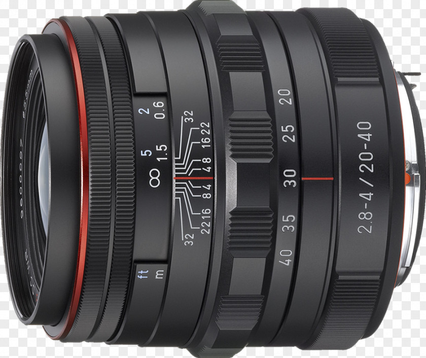 Zoom Lens Pentax DA 20-40mm Limited FA 31mm Camera K-mount PNG