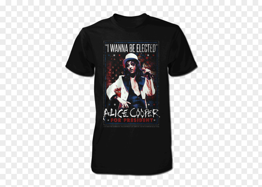 Alice Cooper T-shirt Crew Neck Hoodie Mötley Crüe PNG