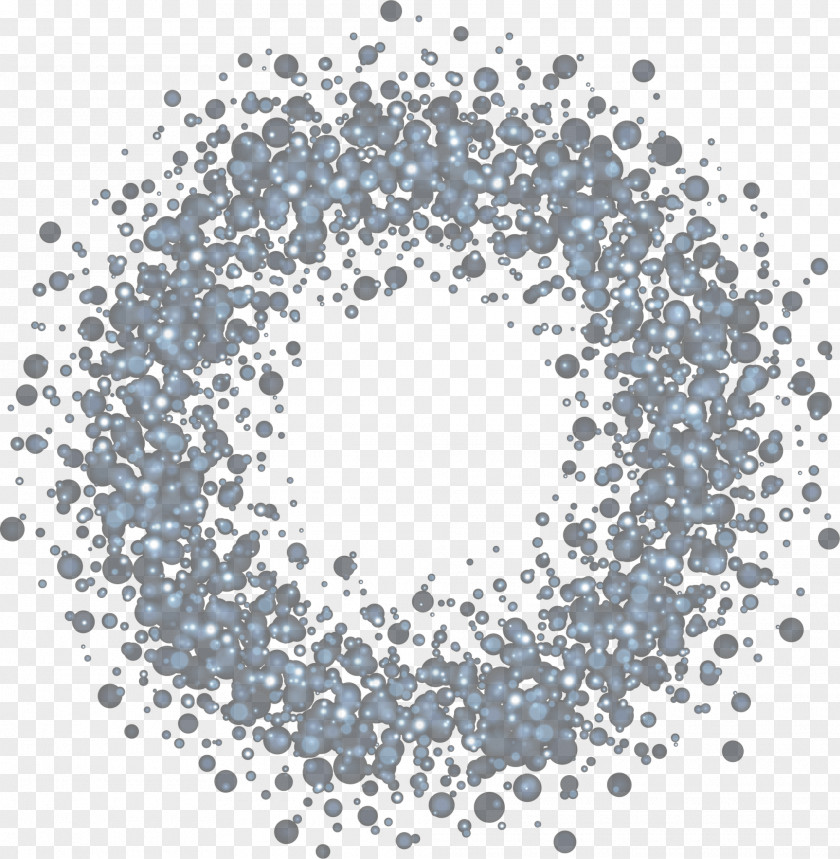 Blue Circle Graphic Design PNG