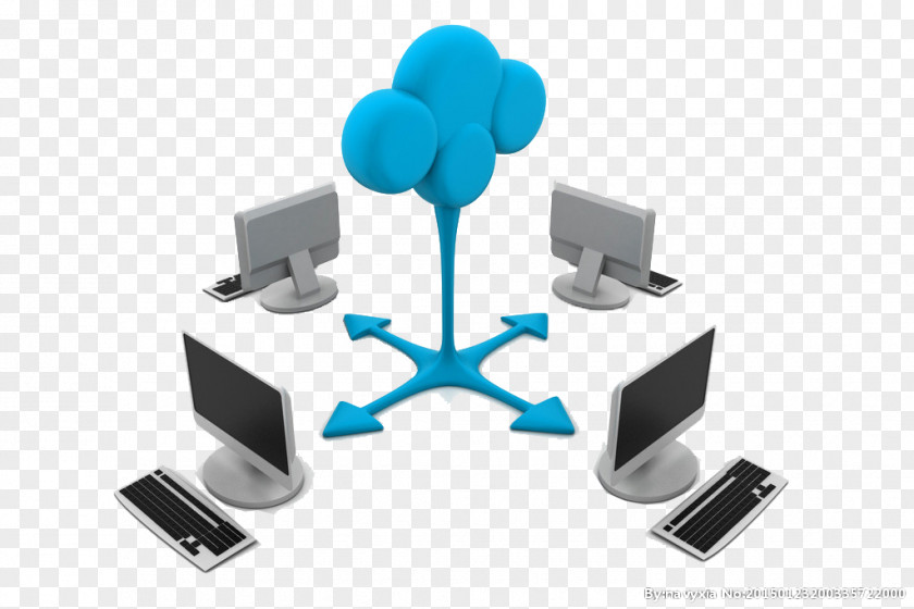 Computer Data Transmission Cloud Computing Network Software Accounting PNG